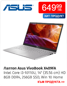 Лаптоп Asus VivoBook X409FA (сребрист)