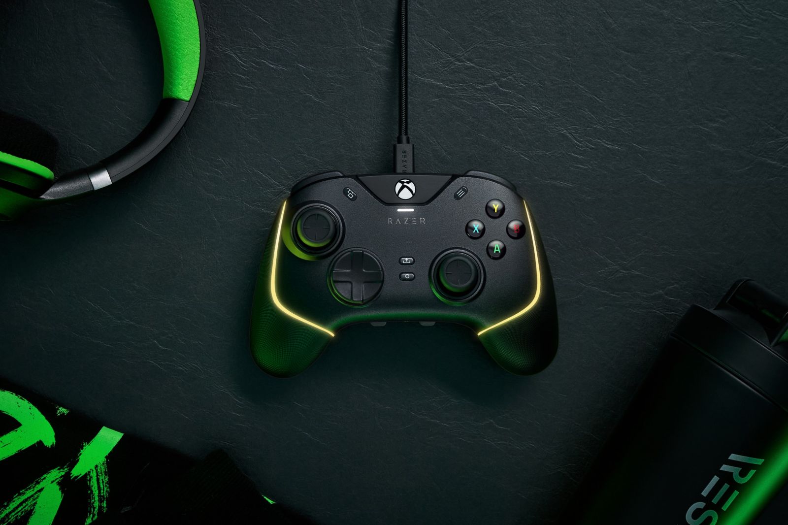 Геймпад Razer Wolverine V2 Chroma (RZ06-04010100-R3M1), за PC/Xbox Series X/S, USB, черен - характеристика 2