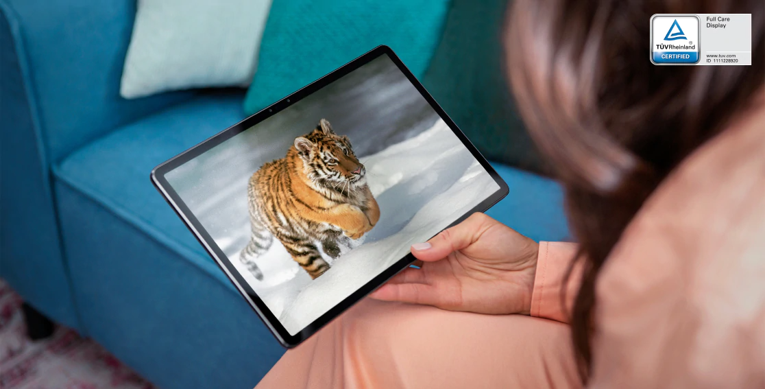 Таблет Lenovo Tab P11 Pro (ZA7C0035BG)(сив), 11.5" (29.21 cm) WQXGA OLED дисплей, осемядрен Snapdragon 730G 2.2GHz, 4GB RAM, 128GB Flash памет (+ microSD слот), 8.0 + 8.0 & 13.0 + 5.0 Mpix камери, Android, 485g - характеристика 1