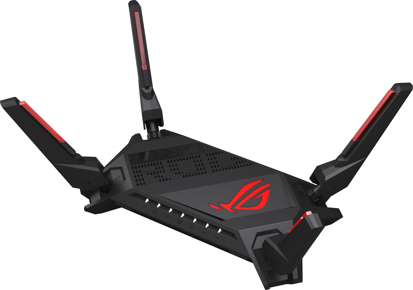 Безжичен рутер Asus Rapture GT-AX6000, 6000Mbps, 2.4GHz (1148Mbps)/ 5GHz (4804 Mbps), Wi-Fi AX, 1x LAN 10/100/1000/2500, 4x LAN 10/100/1000, 1x WAN 10/100/1000/2500, 1x USB 3.2 Gen 1 - характеристика 1