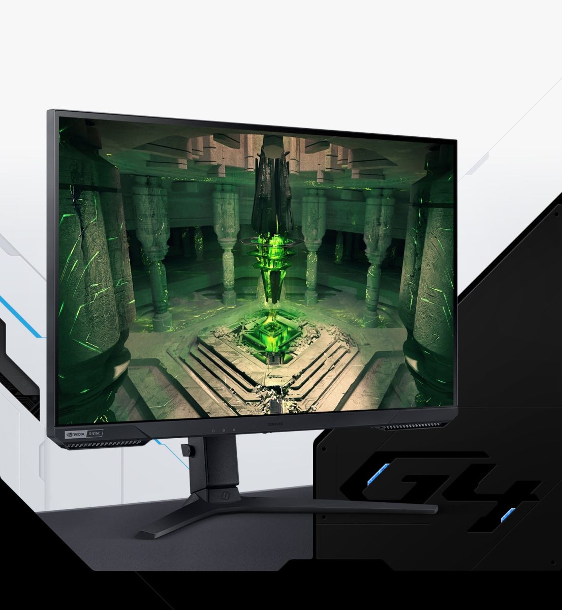 Монитор Samsung Odyssey G4 LS-27BG400, 27" (68.58 cm) IPS панел, 240Hz, Full HD, 1ms, 400cd/m2, DisplayPort, HDMI - характеристика 1