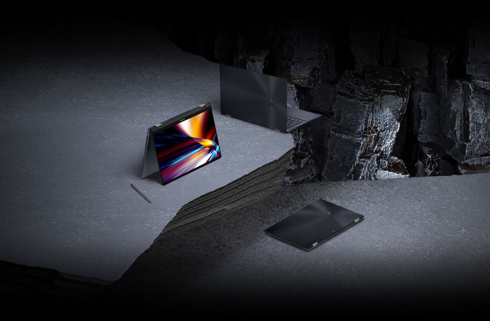 Лаптоп Asus Zenbook Pro 15 Flip UP6502ZD-OLED-M731X (90NB0W32-M00200), четиринадесетядрен Intel Core i7-12700H 2.3/4.7GHz, 15.6" (39.62 cm) 2.8K OLED 120Hz Touchscreen Display & Intel Arc A370M 4GB, (HDMI), 16GB DDR5, 1TB SSD, Windows 11 - характеристика 1