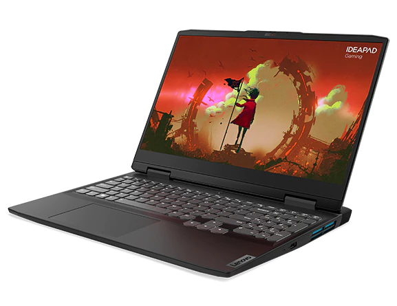 Лаптоп Lenovo IdeaPad Gaming 3 15ARH7 (82SB0109BM)(сив), шестядрен AMD Ryzen 5 7535HS 3.3/4.55GHz, 15.6" (39.62 cm) Full HD IPS 120Hz дисплей & GF RTX 3050 6GB, (HDMI), 16GB DDR5, 512GB SSD NVMe, 1x USB-C 3.2 Gen, Windows 11 Home, 2.32kg - характеристика 1