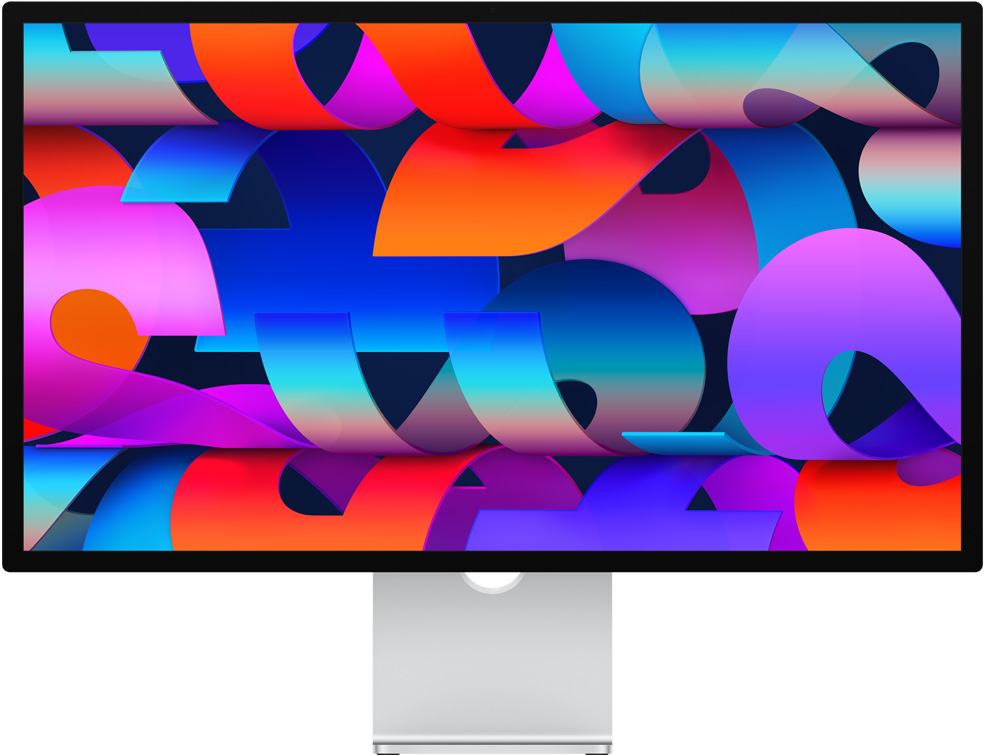 Монитор Apple Studio Display Standard Glass (MK0Q3Z/A), 27" (68.58 cm) IPS панел, 5K, 600cd/m2, Thunderbolt 3, USB C, Tilt- and Height-Adjustable Stand - характеристика 2