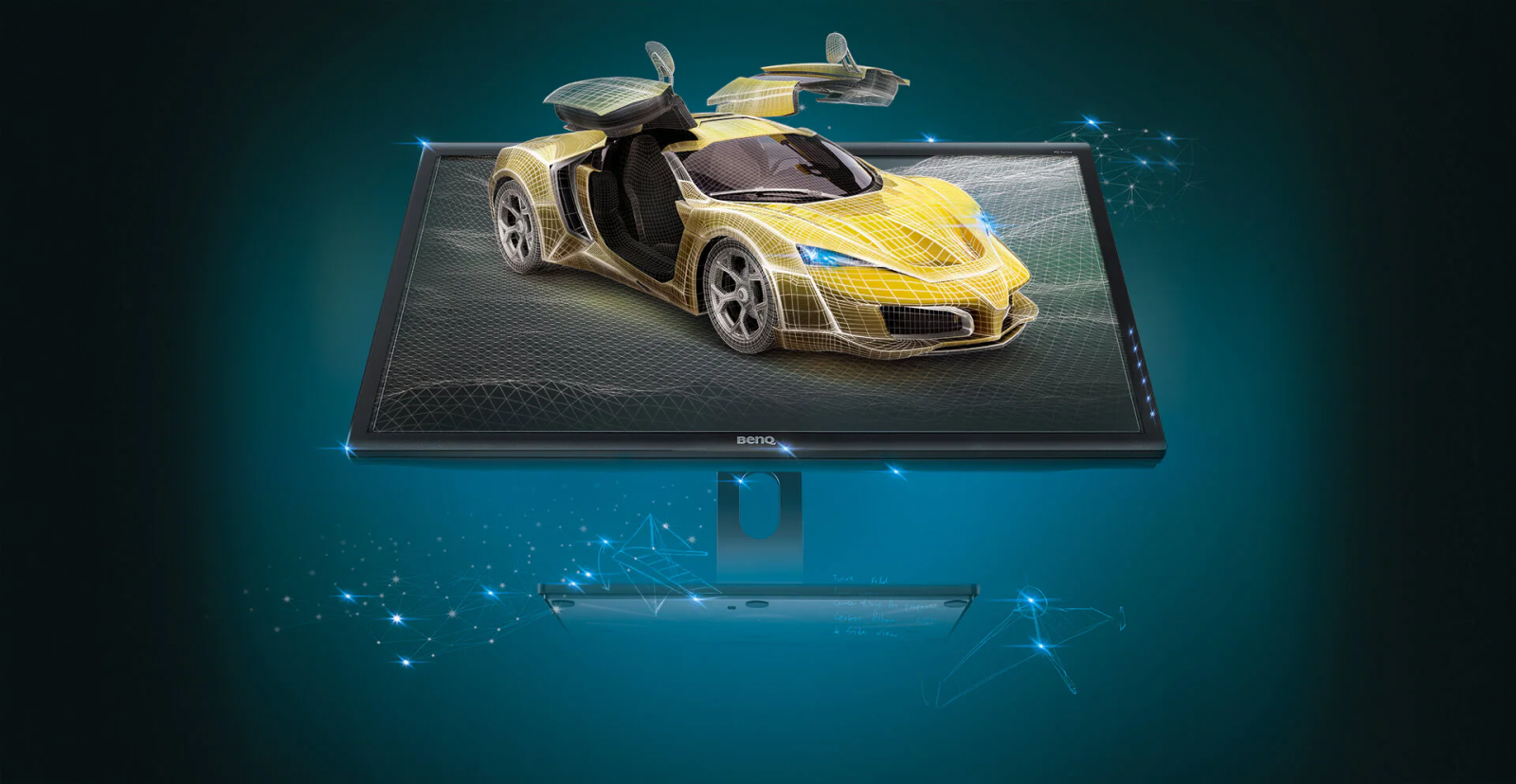 Монитор BenQ PD3205U (9H.LKGLA.TBE), 32" (81.28 cm) IPS панел, 4K/UHD, 4ms, 20 000 000:1, 250cd/m2, DisplayPort, MiniDisplayPor, HDMI, USB, Card Reader - характеристика 1