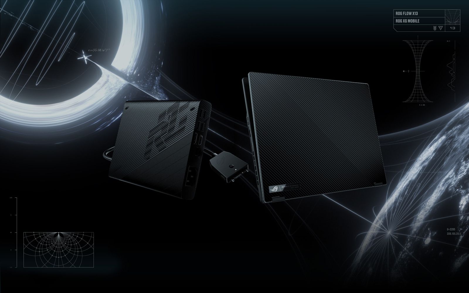 Лаптоп Asus ROG Flow X13 GV301RC-LJ106W (90NR0A41-M005H0), осемядрен AMD Ryzen 9 6900HS 3.3/4.9GHz, 13.4" (34.036 cm) Full HD+ 120Hz Glare Touchscreen Display & GF RTX 3050 4GB, (HDMI), 16GB DDR5, 1TB SSD, 2x USB 3.2 Gen 2 Type C, Windows 11 Home - характеристика 1