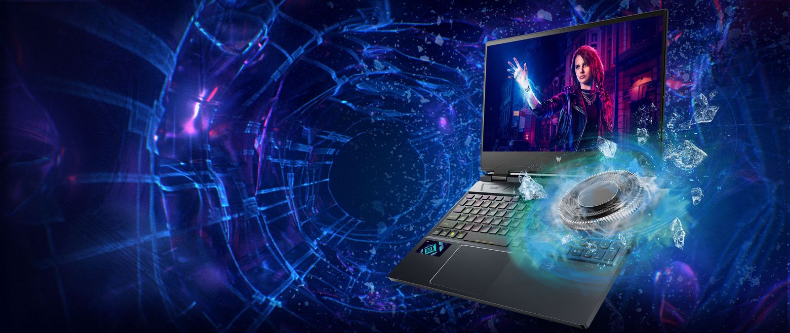Лаптоп Acer Predator Helios 300 PH317-56-7929 (NH.QGFEX.002), четиринадесетядрен Intel Core i7-12700H 2.3/4.7GHz, 17.3" (43.94 cm) QHD IPS 165Hz Anti-Glare Display & GeForce RTX 3070 8GB, (mDP), 16GB DDR5, 1TB SSD, Windows 11 Home - характеристика 1