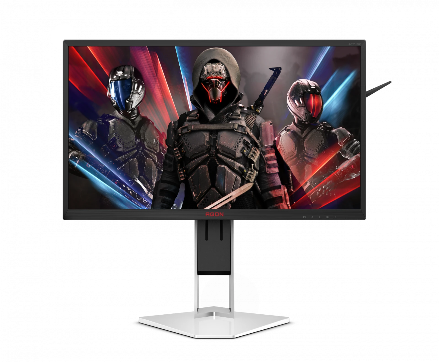 Монитор AOC AG251FZ2E, 24.5" (62.23 cm) TN панел, 240Hz, Full HD, 0.5 ms, 80M:1, 400cd/m2, DisplayPort, DVI, VGA, USB - характеристика 1