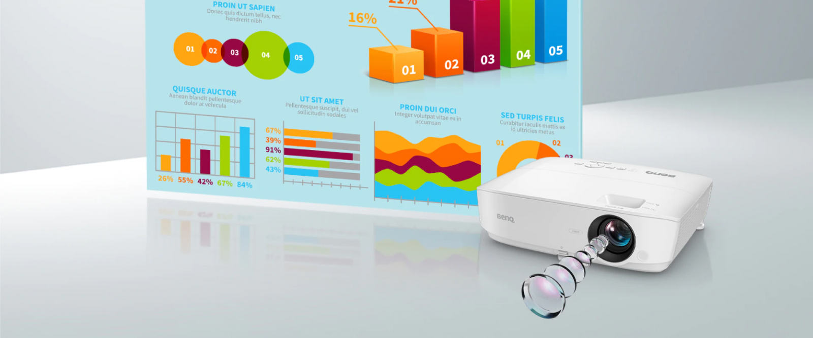 Проектор BenQ MS536, DLP, SVGA (800x600), 20 000:1, 4000 lm, HDMI, VGA, USB - характеристика 1