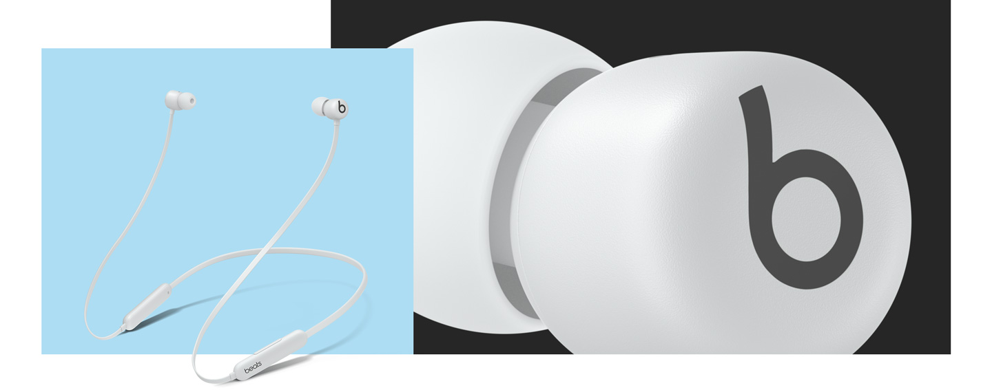 Слушалки Beats Flex, микрофон, безжични, Bluetooth, до 12 часа време на работа, сиви - характеристика 1