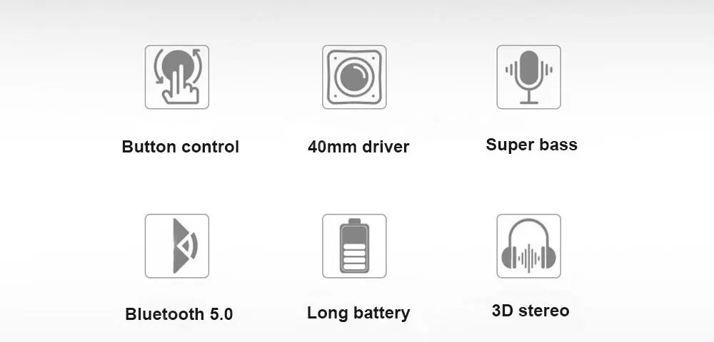 Слушалки Lenovo HD100, безжични, микрофон, Bluetooth, черни - характеристика 2