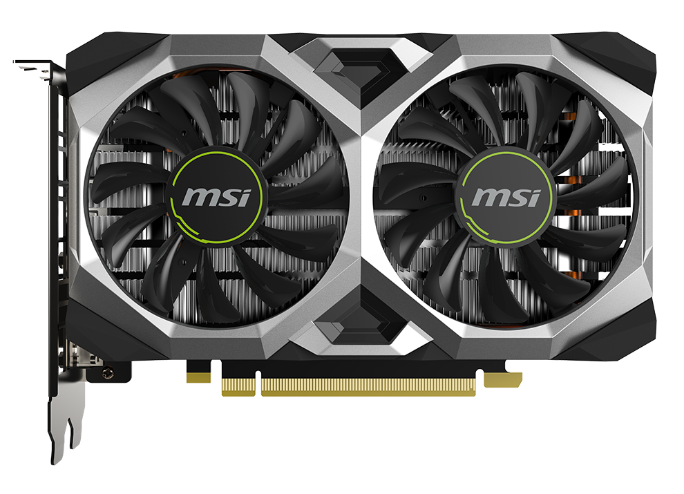 Видео карта Nvidia GF GTX 1650, 4GB, MSI D6 VENTUS XS OCV2, PCI-E 3.0, GDDR6, 128bit, DisplayPort, HDMI, DVI - характеристика 1