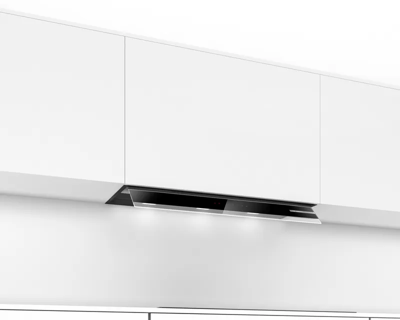 Абсорбатор Bosch DBB67AM60, за вграждане, 460m3, 1 мотор, черен, LED светлина, електронно управление - характеристика 2