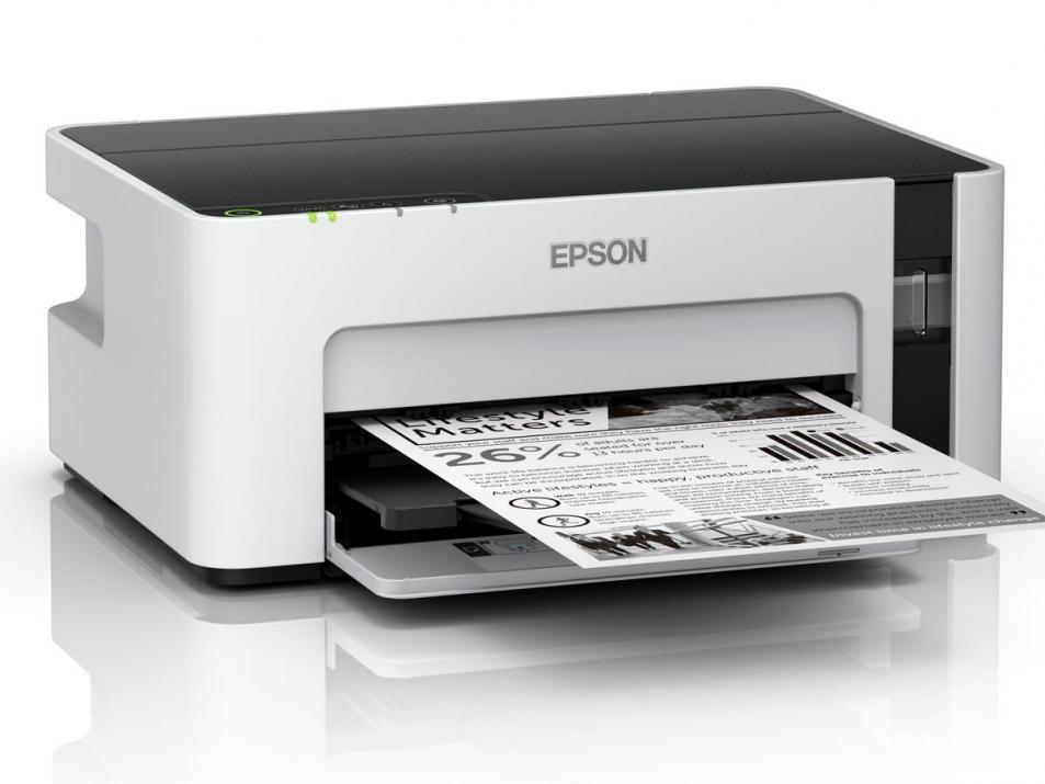 Мастиленоструен принтер Epson EcoTank M1120, монохромен, 1440 x 720 dpi, 32 стр./мин, Wi-Fi, USB, A4 - характеристика 2