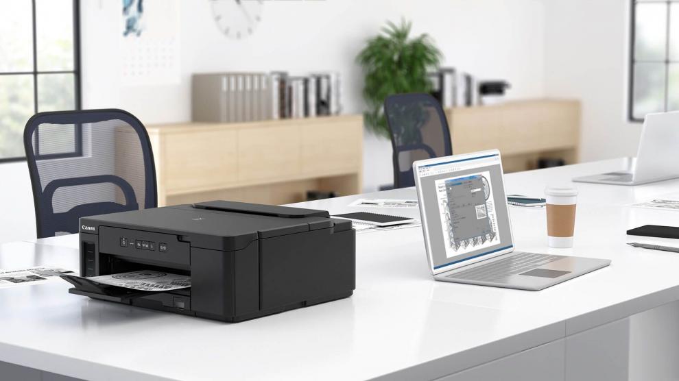 Мастиленоструен принтер Canon PIXMA GM2040, монохромен, 600 x 1200 dpi, 28 стр/мин, Wi-Fi, LAN, A4 - характеристика 2