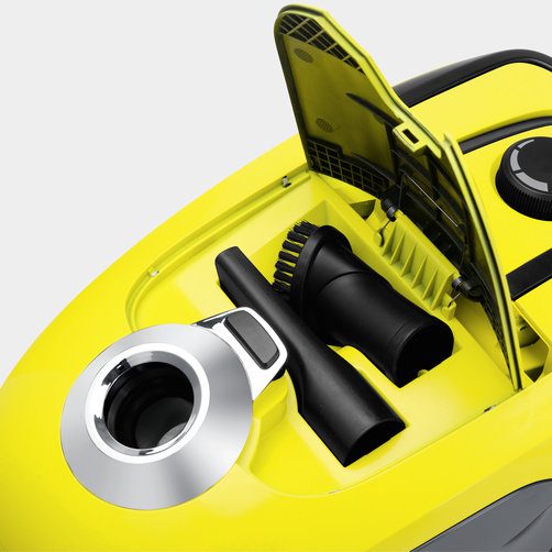 Прахосмукачка Karcher VC 2, с торба, 700W, 2.8 l капацитет на торбата, 76 dB ниво на шума, жълта - характеристика 3