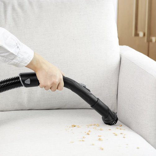Прахосмукачка Karcher VC 2, с торба, 700W, 2.8 l капацитет на торбата, 76 dB ниво на шума, жълта - характеристика 1