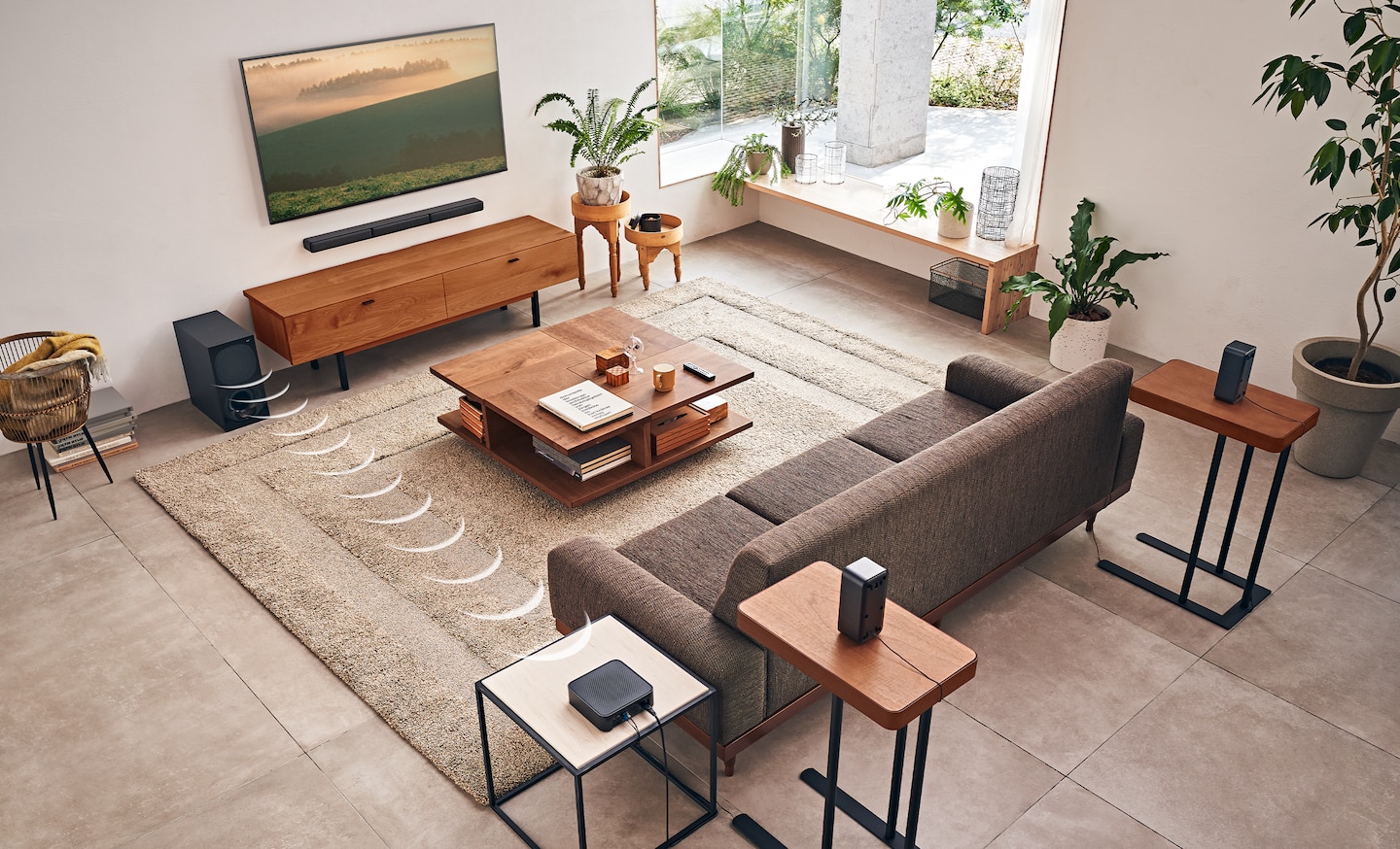 Soundbar система за домашно кино Sony HT-S40R, 5.1 канална, Bluetooth, USB, 600W - характеристика 5