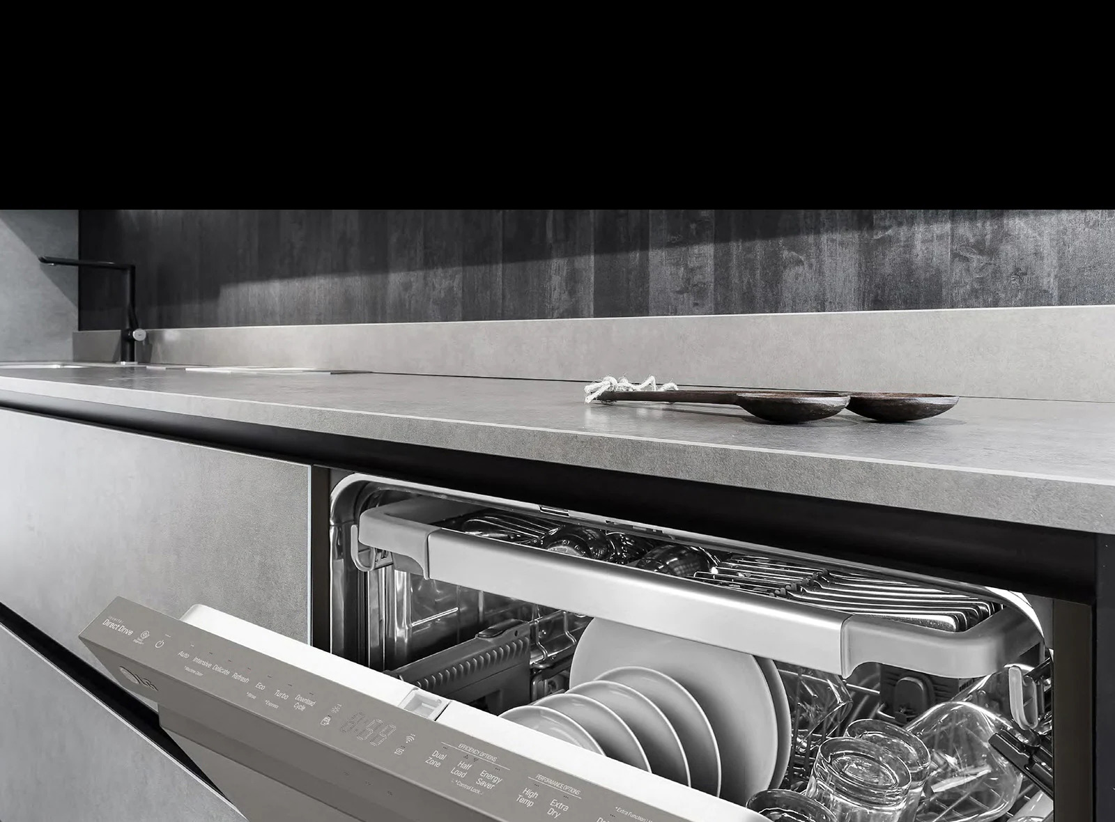 Съдомиялна LG DF242FWS, клас D, 14 комплекта, 10 програми, TrueSteam, QuadWash, AquaStop, бяла - характеристика 5