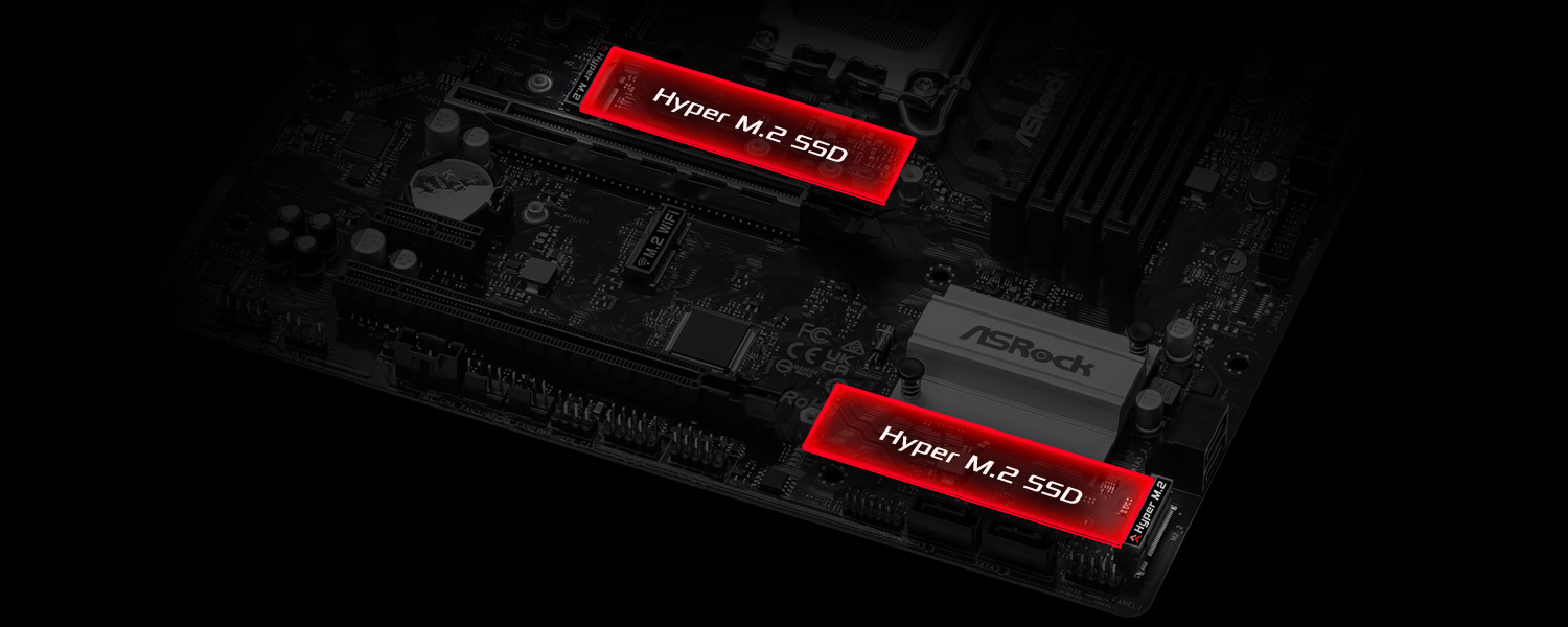 Дънна платка ASRock B660M Phantom Gaming 4 (90-MXBIQ0-A0UAYZ), B660, LGA 1700, DDR4, PCI-E 4.0, (DP&HDMI), 4x SATA 6Gb/s, 2x M.2, 2x USB 3.2 Gen1, Micro ATX - характеристика 2