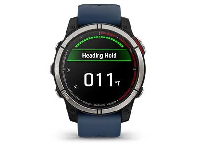 Смарт часовник Garmin quatix® 7 010-02540-61, 1.3" (3.3 cm) трансфлективен MIP дисплей, Bluetooth, Wi-Fi, ANT+, 16GB вградена памет, 10 ATM водоустойчив, LED фенерче, до 10 часа време на работа, син - характеристика 4