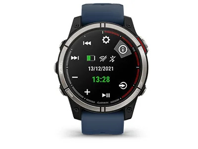 Смарт часовник Garmin quatix® 7 010-02540-61, 1.3" (3.3 cm) трансфлективен MIP дисплей, Bluetooth, Wi-Fi, ANT+, 16GB вградена памет, 10 ATM водоустойчив, LED фенерче, до 10 часа време на работа, син - характеристика 5