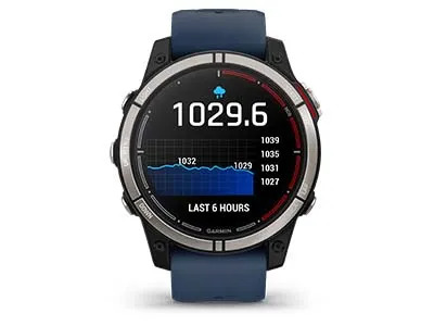 Смарт часовник Garmin quatix® 7 010-02540-61, 1.3" (3.3 cm) трансфлективен MIP дисплей, Bluetooth, Wi-Fi, ANT+, 16GB вградена памет, 10 ATM водоустойчив, LED фенерче, до 10 часа време на работа, син - характеристика 6