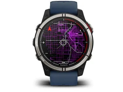 Смарт часовник Garmin quatix® 7 010-02540-61, 1.3" (3.3 cm) трансфлективен MIP дисплей, Bluetooth, Wi-Fi, ANT+, 16GB вградена памет, 10 ATM водоустойчив, LED фенерче, до 10 часа време на работа, син - характеристика 12