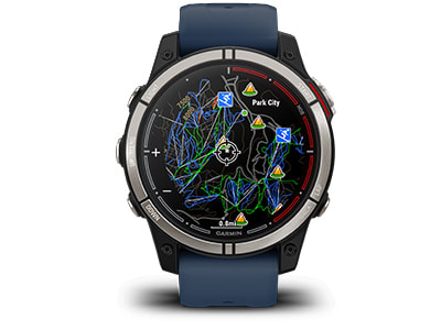 Смарт часовник Garmin quatix® 7 010-02540-61, 1.3" (3.3 cm) трансфлективен MIP дисплей, Bluetooth, Wi-Fi, ANT+, 16GB вградена памет, 10 ATM водоустойчив, LED фенерче, до 10 часа време на работа, син - характеристика 16