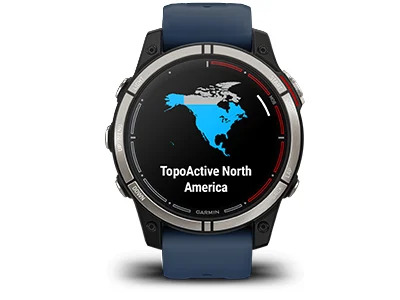 Смарт часовник Garmin quatix® 7 010-02540-61, 1.3" (3.3 cm) трансфлективен MIP дисплей, Bluetooth, Wi-Fi, ANT+, 16GB вградена памет, 10 ATM водоустойчив, LED фенерче, до 10 часа време на работа, син - характеристика 17