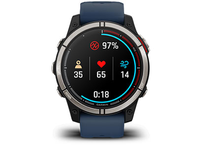 Смарт часовник Garmin quatix® 7 010-02540-61, 1.3" (3.3 cm) трансфлективен MIP дисплей, Bluetooth, Wi-Fi, ANT+, 16GB вградена памет, 10 ATM водоустойчив, LED фенерче, до 10 часа време на работа, син - характеристика 24