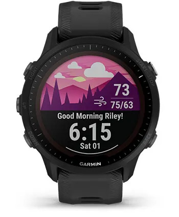 Смарт часовник Garmin Forerunner 955 Solar Whitestone, 1.3" (3.30 cm) MIP дисплей, GPS, Bluetooth, ANT+, Wi-Fi, водоустойчив 5 ATM, бял - характеристика 4