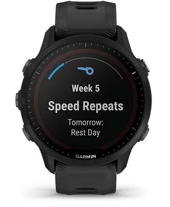 Смарт часовник Garmin Forerunner 955 Solar Whitestone, 1.3" (3.30 cm) MIP дисплей, GPS, Bluetooth, ANT+, Wi-Fi, водоустойчив 5 ATM, бял - характеристика 8