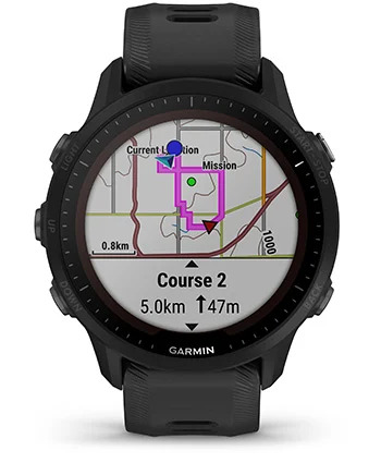 Смарт часовник Garmin Forerunner 955 Solar Whitestone, 1.3" (3.30 cm) MIP дисплей, GPS, Bluetooth, ANT+, Wi-Fi, водоустойчив 5 ATM, бял - характеристика 25