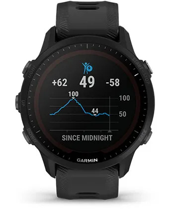 Смарт часовник Garmin Forerunner 955 Solar Whitestone, 1.3" (3.30 cm) MIP дисплей, GPS, Bluetooth, ANT+, Wi-Fi, водоустойчив 5 ATM, бял - характеристика 30
