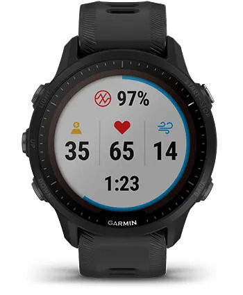 Смарт часовник Garmin Forerunner 955 Solar Whitestone, 1.3" (3.30 cm) MIP дисплей, GPS, Bluetooth, ANT+, Wi-Fi, водоустойчив 5 ATM, бял - характеристика 34