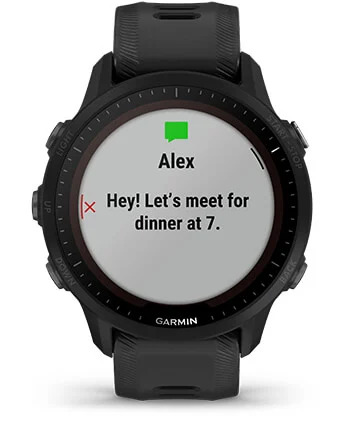 Смарт часовник Garmin Forerunner 955 Solar Whitestone, 1.3" (3.30 cm) MIP дисплей, GPS, Bluetooth, ANT+, Wi-Fi, водоустойчив 5 ATM, бял - характеристика 38