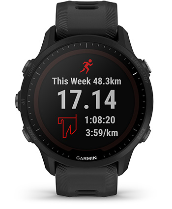 Смарт часовник Garmin Forerunner 955 Solar Whitestone, 1.3" (3.30 cm) MIP дисплей, GPS, Bluetooth, ANT+, Wi-Fi, водоустойчив 5 ATM, бял - характеристика 40