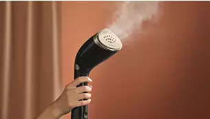 Уред за гладене с пара Philips STH7060/80, 28 г/мин парна струя, резервоари с капацитет 100/200ml, 2 настройки на парата, 1500W, черен - характеристика 5
