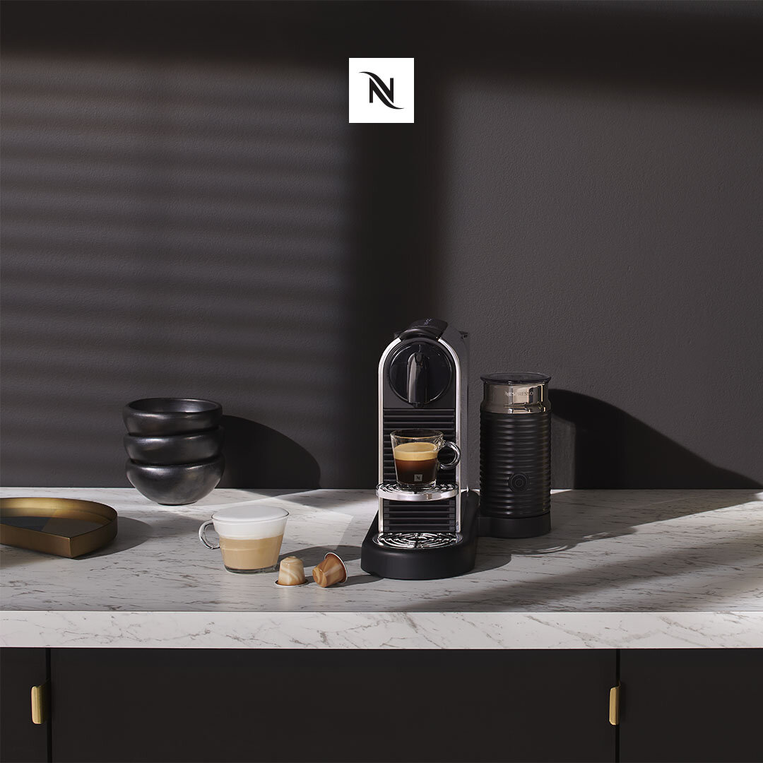 Кафемашина на капсули Nespresso Citiz & Milk, 1260W, 1л. резервоар, 19 бара, черна - характеристика 1