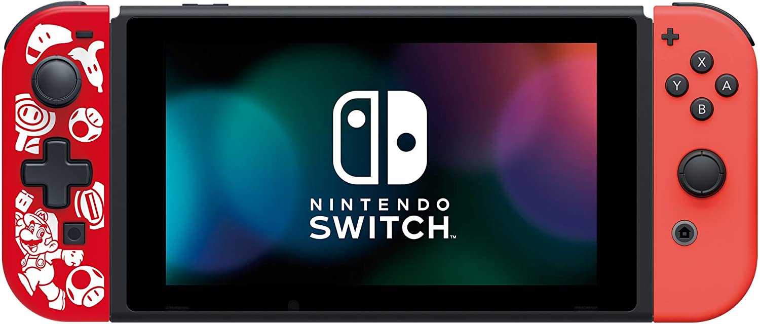 Геймпад Hori D-Pad (L) - New Super Mario Edition, за Nintendo Switch, червен - характеристика 1