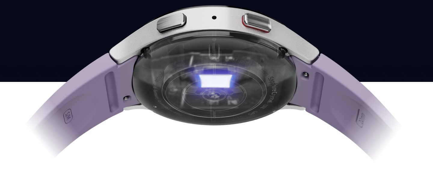 Смарт часовник Samsung Galaxy Watch5 44mm (SM-R910NZSAEUE), 1.4" (3.46cm) Super AMOLED дисплей, до 40 часа живот на батерията, GPS, GLONASS, Galileo, Wi-Fi, Bluetooth, сребрист - характеристика 2