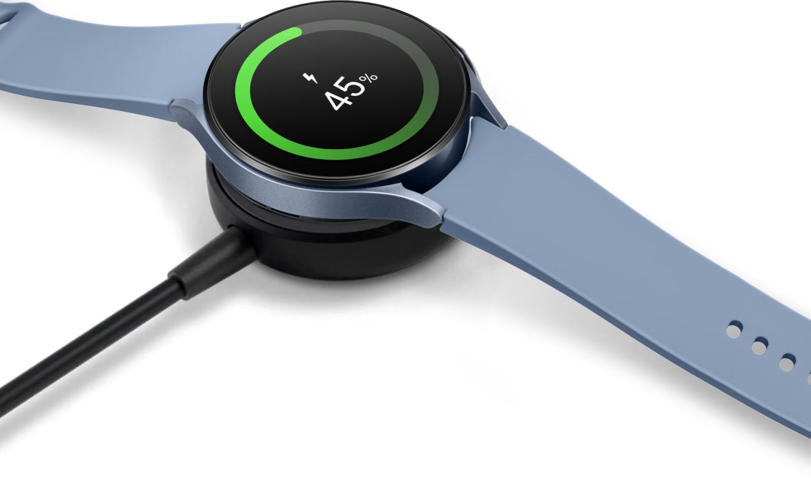 Смарт часовник Samsung Galaxy Watch5 44mm (SM-R910NZSAEUE), 1.4" (3.46cm) Super AMOLED дисплей, до 40 часа живот на батерията, GPS, GLONASS, Galileo, Wi-Fi, Bluetooth, сребрист - характеристика 5