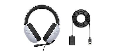 Слушалки Sony Inzone H3 White (MDRG300W.CE7), микрофон, гейминг, шумопотискане, 360 Spatial Sound, ECM, USB, бели - характеристика 12