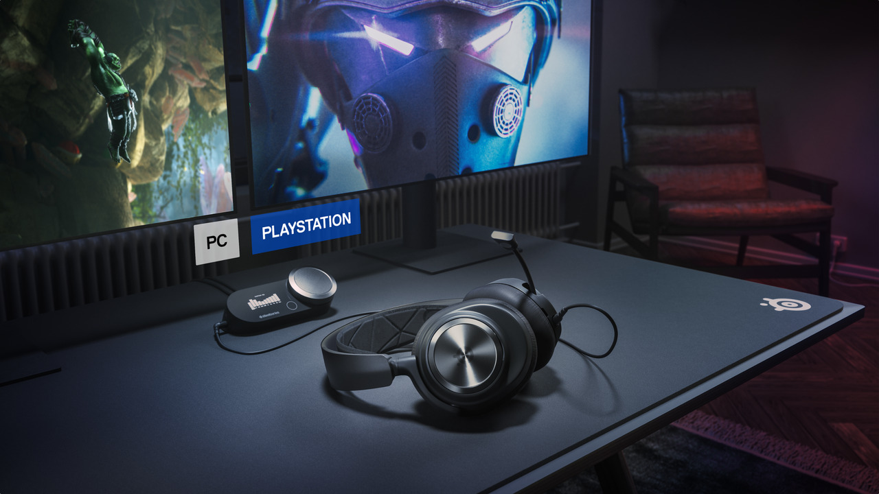Слушалки SteelSeries Arctis Nova Pro, микрофон, гейминг, Active Noise Cancellation, GameDAC Gen 2, Nova Pro Acoustic System, 360° Spatial Audio, USB, AUX, черни - характеристика 3