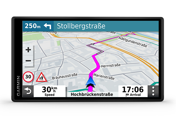 Навигация за автомобил Garmin Drive 55 MT-S EU, 5.5" (13.9 см) HD TFT дисплей, microSD слот, Bluetooth, Wi-Fi, карта на Европа, доживотно обновяване - характеристика 9