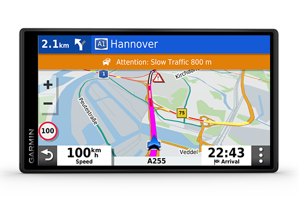 Навигация за автомобил Garmin Drive 55 MT-S EU, 5.5" (13.9 см) HD TFT дисплей, microSD слот, Bluetooth, Wi-Fi, карта на Европа, доживотно обновяване - характеристика 10