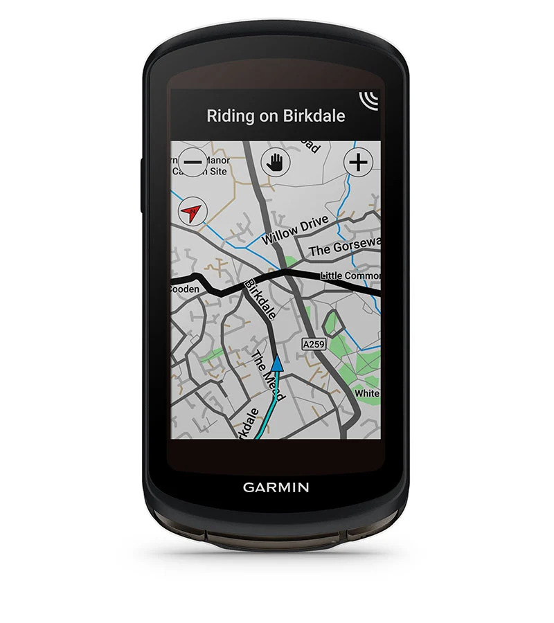 Навигация за велосипеди Garmin Edge 1040 Solar, 3.5" (8.89 cm) дисплей, GPS, Wi-Fi, ANT+, Bluetooth, 64GB вградена памет, до 30 часа време за работа, microSD слот, IPX7 водоустойчивост, соларно зареждане, основна карта - характеристика 16