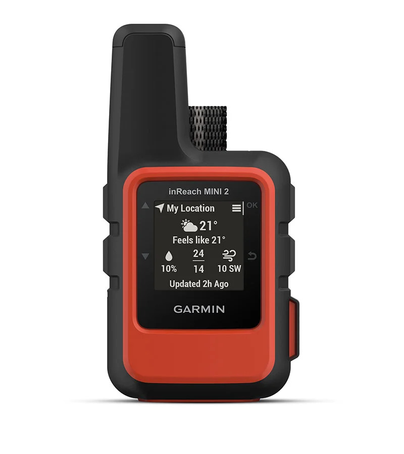 Ръчна навигация Garmin inReach Mini 2, 0.9"(2.28mm) монохромен дисплей, Bluetooth, ANT+, USB-C, до 4 дни време на работа, IPX7, без вградени карти, черна - характеристика 12