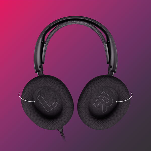 Слушалки SteelSeries Arctis Nova 3, гейминг, микрофон, USB, параметричен еквалайзер Pro-Grade, 360° пространствен звук, PrismSync RGB подсветка, черни - характеристика 8